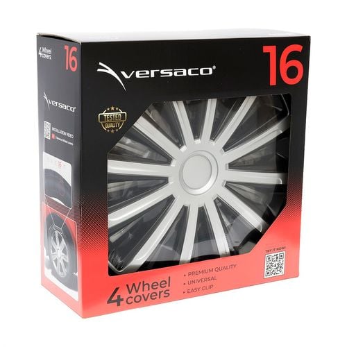 Kołpaki Trend silver / black 16", 4 szt. na Arena.pl