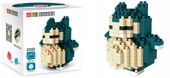SNORLAX Figurka Klocki POKEMON 3D Nano Zestaw Go BOX Pokemony Zabawka