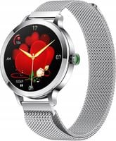 Zegarek damski Smartwatch srebrny 40mm