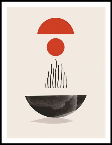 Plakat 60x80cm Półokrągła Forma na Arena.pl