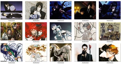 Podkładka Kuroshitsuji - RÓŻNE ROZMIARY na Arena.pl