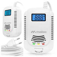 Czujnik Gazu Czadu LPG Alarm Detektor Tlenku Węgla CO Certyfikowany 2w1 LCD