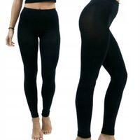 Legginsy Leginsy Bambusowe Wytrzymałe Mocne L/XL