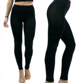 Legginsy Leginsy Bambusowe Wytrzymałe Mocne L/XL