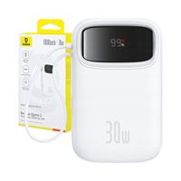 Powerbank Baseus QPow 2 10000mAh 30W (biały)