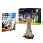 PUZZLE 3D Przestrzenne Empire State Building SUPER