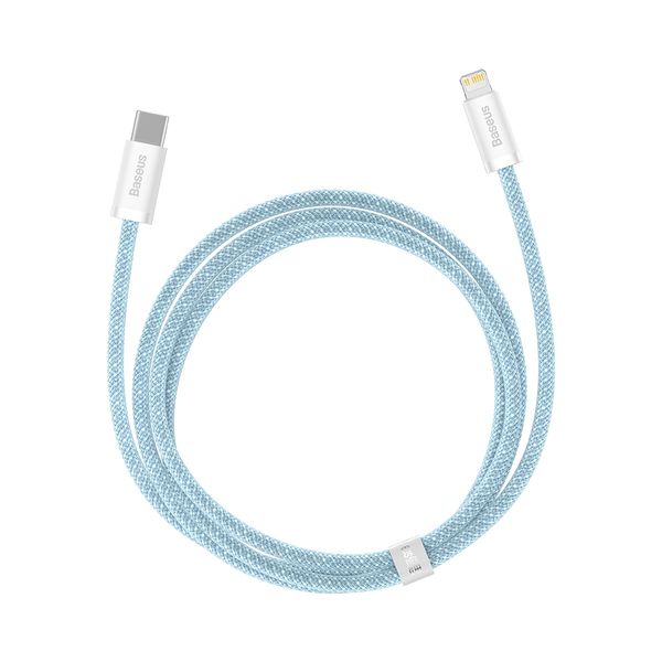 Kabel USB-C do Lightning Baseus Dynamic Series, 20W, 1m (niebieski) zdjęcie 3