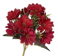 SZTUCZNE KWIATY BUKIET ZŁOCIENI GAŁĄZKI ROŚLINY