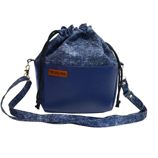 Torebka Jeans Mała Sakiewka zdjęcie 2