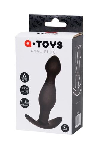 anal plug a-toys, size: s black na Arena.pl
