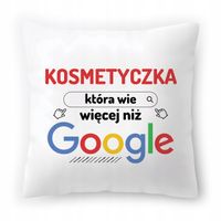 Poduszka Dla Kosmetyczki Na Urodziny Prezent Z Nadrukiem Ze Zdjęciem