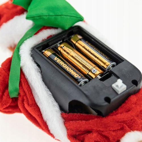 Święty Mikołaj wchodzący po drabinie 100 cm MUZYKA GRA na Arena.pl