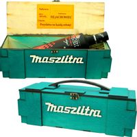 SKRZYNKA na ALKOHOL prezent URODZINY 18-99 emeryturę emeryta imieniny WZORY