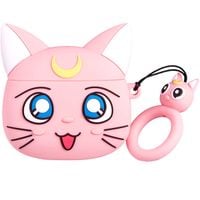 ETUI DO AIRPODS PRO POKROWIEC CASE NA SŁUCHAWKI FUTERAŁ COVER KOTEK LUNA