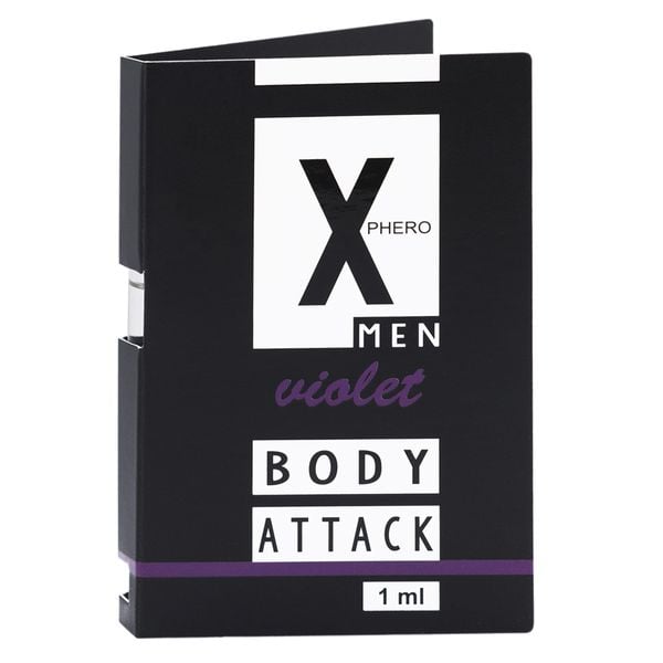 Perfumy X-Phero Body Attack Violet For Men, 1 Ml zdjęcie 2