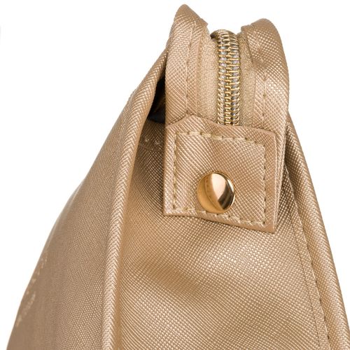 kompaktowa kosmetyczka damska ze skóry ekologicznej - peterson na Arena.pl