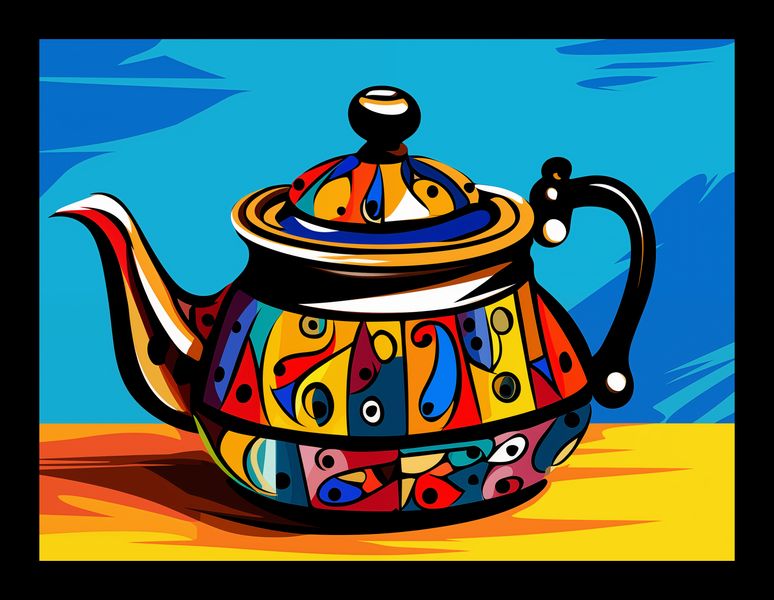 Plakat 20x15cm Może Herbatki? zdjęcie 2