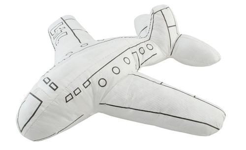 Maskotka do malowania - samolot na Arena.pl