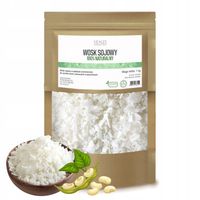 WOSK SOJOWY DO ŚWIEC 1KG Naturalny Świece Sojowe Premium SENZI