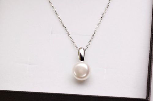 Srebrny naszyjnik Staviori z perłami na Arena.pl