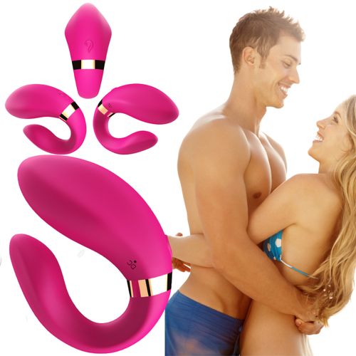 "Podwójny wibrator dla par z 9 trybami stymulacji punktu G" na Arena.pl