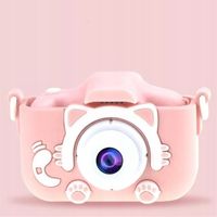 APARAT CYFROWY FOTOGRAFICZNY DLA DZIECI DZIECKA KOTEK KOT kocie uszy gry
