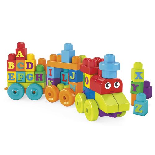 MEGA BLOKS KLOCKI MÓJ PIERWSZY POCIĄG ABC 60 ELEM. na Arena.pl