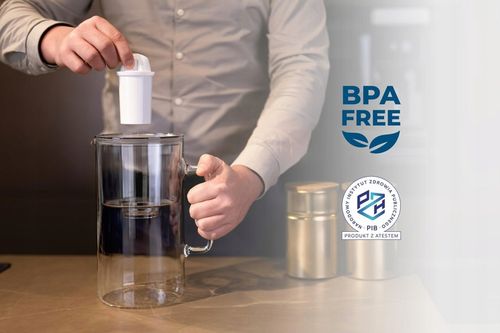 Dzbanek filtrujący szklany Wessper D2 Borosilicate 3l + 5 filtr na Arena.pl