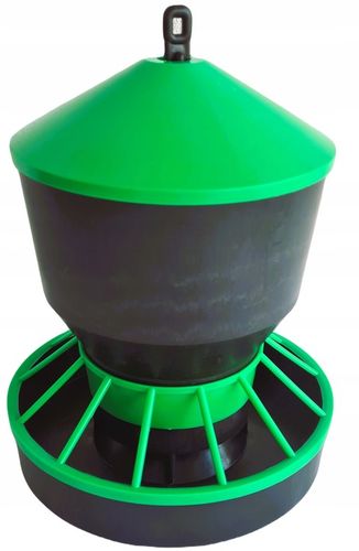 POIDŁO+KARMNIK DLA DROBIU KACZEK GĘSI KUR 6 L+6 KG na Arena.pl