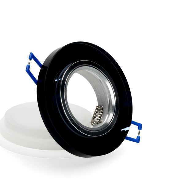 Okrągły pierścień do opraw LUMO7N czarny zdjęcie 3