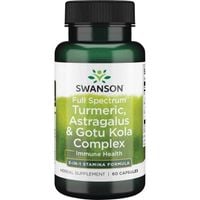 SWANSON Full Spectrum Turmeric Astragalus & Gotu Kola Complex (60 kaps.)