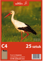 KOPERTA C4 HK BRĄZ 25 SZTUK A&G
