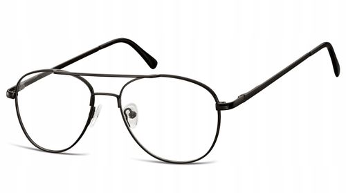 Okulary dziecięce PILOTKI ZERÓWKI FLEX korekcyjne Męskie Damskie + Gratisy na Arena.pl