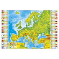 PODKŁAD SZKOLNY OKLEJANY EUROPA FIZYCZNA
