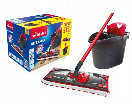 Mop Vileda ULTRAMAX płaski ZESTAW 35 cm BOX na Arena.pl