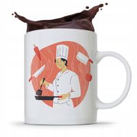 Kubek Prezent Dla Kucharza Kucharki Szefa Kuchni Z Nadrukiem Ze Zdjęciem