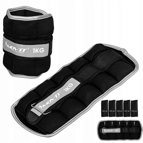 REGULOWANE OBCIĄŻNIKI NEOPRENOWE 2x 1 KG RĘCE NOGI na Arena.pl