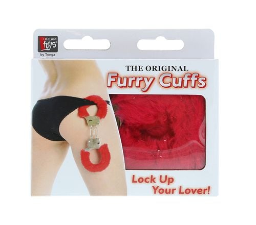 DREAM TOYS HANDCUFFS WITH PLUSH RED na Arena.pl