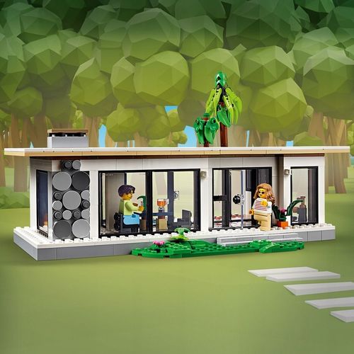 LEGO Creator 3w1 31153 Nowoczesny Dom Przy Plaży Kamienica Leśna Chatka na Arena.pl
