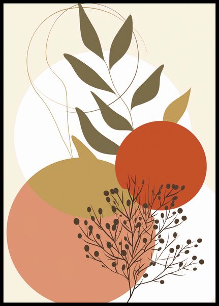 Plakat 64x90cm Impresja Jesieni zdjęcie 2