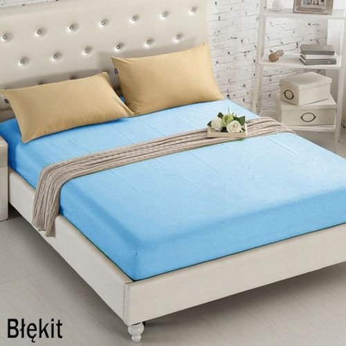 GRUBE PRZEŚCIERADŁO JERSEY Z GUMKĄ 200x220 + ZAKŁADKA NA ŁÓŻKO SOFĘ na Arena.pl