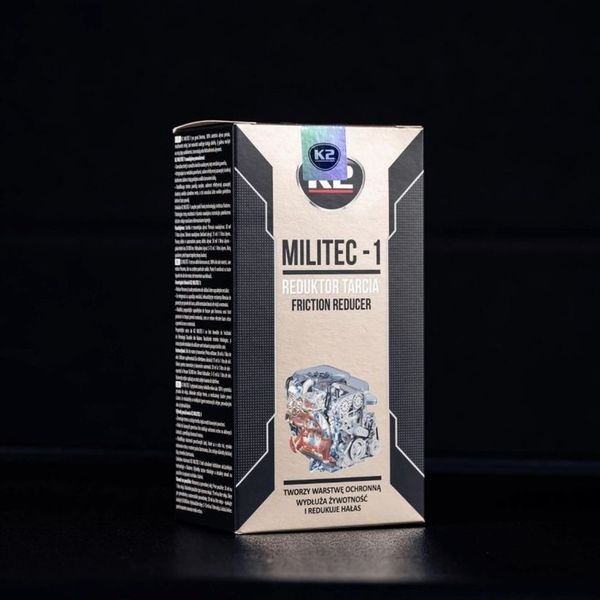 Dodatek do oleju silnikowego K2 Militec-1 250 ml zdjęcie 5