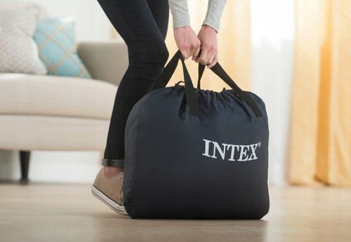 Materac dmuchany dwuosobowy łóżko do spania Intex 64428 z pompką na Arena.pl