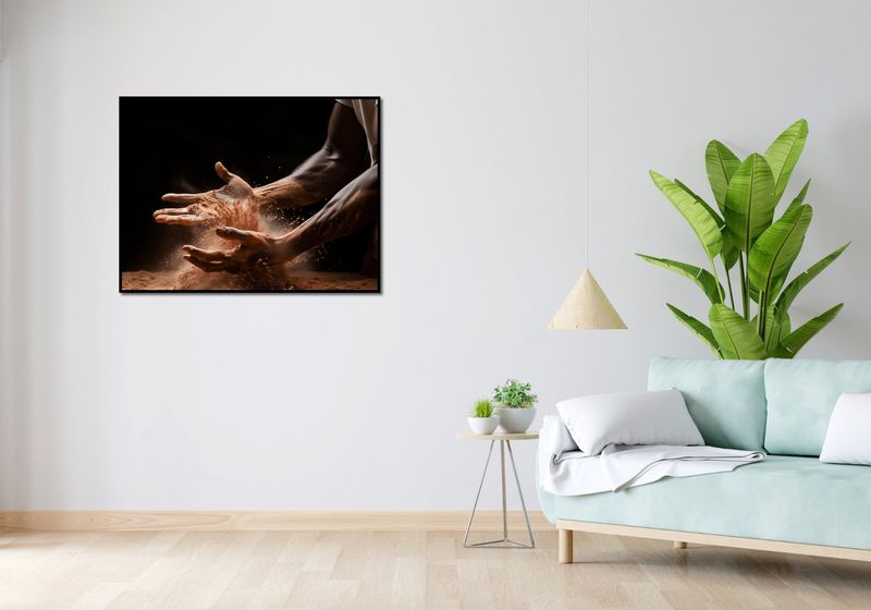 Plakat 100x75cm Taniec Ziemi zdjęcie 4