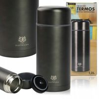 TERMOS OBIADOWY TURYSTYCZNY NA OBIAD ZUPĘ 1,2L TERMICZNY STAL NIERDZEWNA