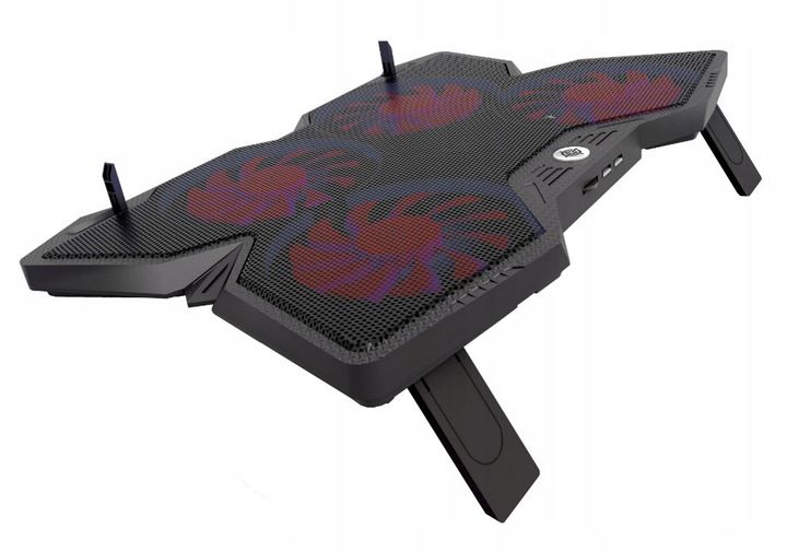 Podstawka chłodząca pod laptopa czarna GAMEPRO zdjęcie 3