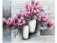 40X50CM MAGNOLIE WAZONACH OBRAZ