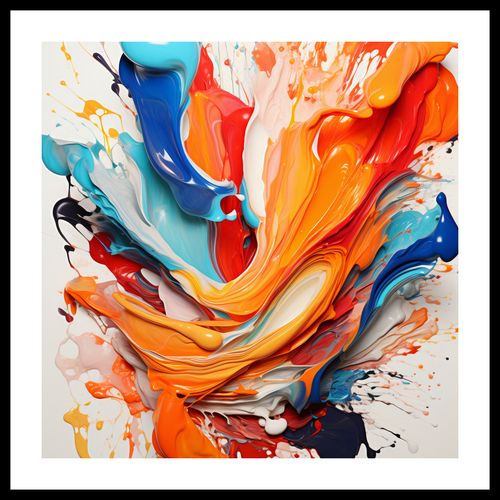 Plakat 40x40cm Taneczne Fale na Arena.pl