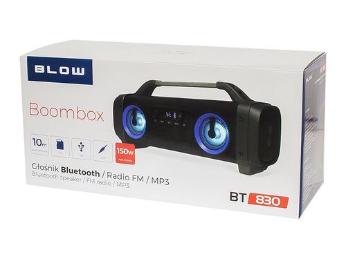 30-354  Głośnik Bluetooth BT830 czarny na Arena.pl