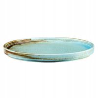 BRASSI Talerz płaski płytki porcelanowy obiadowy z rantem 30 cm / VERLO